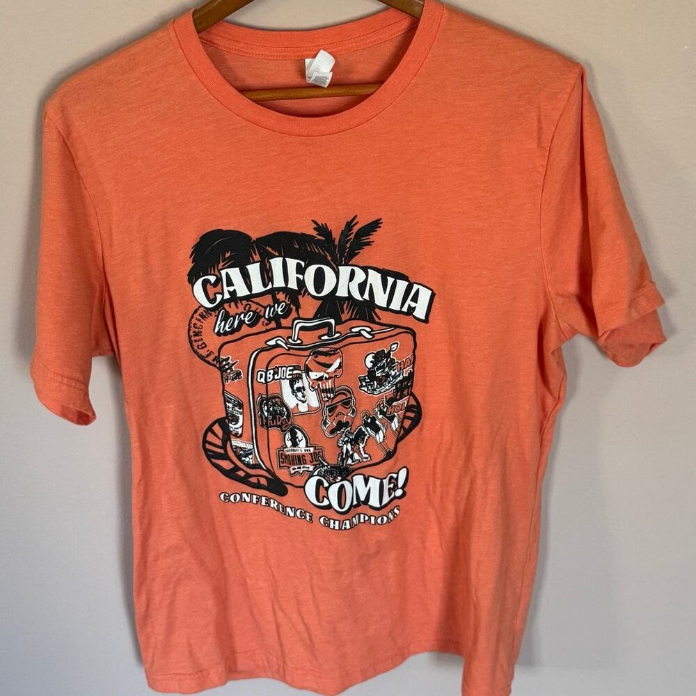 Bengals Conference Champs “ California here we come” XL Orange T-Shirt
